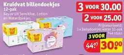 Kruidvat Kruidvat billendoekjes aanbieding