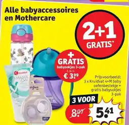 Kruidvat Alle babyaccessoires en Mothercare aanbieding