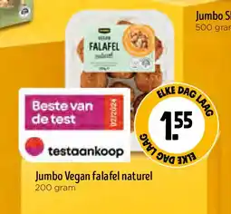 Jumbo Jumbo Vegan falafel naturel aanbieding