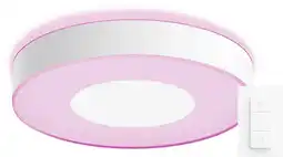Coolblue Philips Hue Infuse L plafondlamp White and Color Wit + dimmer aanbieding