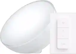 Coolblue Philips Hue Go White and Color + Philips Hue Variateur Sans Fil aanbieding