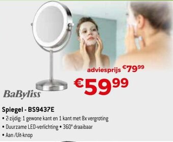 Exellent Babyliss Spiegel-BS9437E aanbieding