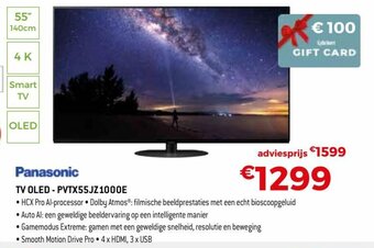 Panasonic TV OLED-PVTX55JZ1000E