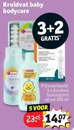Kruidvat Kruidvat baby bodycare aanbieding