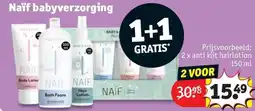 Kruidvat Naïf Babyverzorging aanbieding