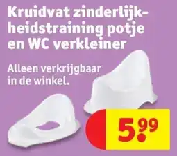 Kruidvat Kruidvat Zinderlijkheidstraining Potje en WC Verkleiner aanbieding