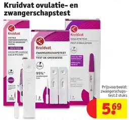 Kruidvat Kruidvat ovulatie en zwangerschapstest aanbieding