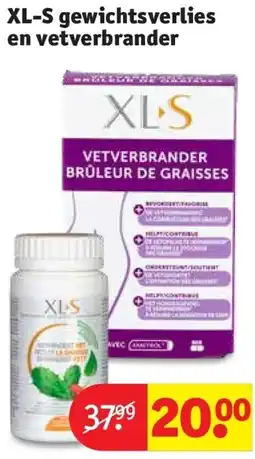 Kruidvat XL-S gewichtsverlies en vetverbrander aanbieding