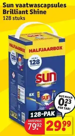 Sun Vaatwascapsules Brilliant Shine