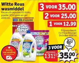 Kruidvat Witte Reus Wasmiddel aanbieding