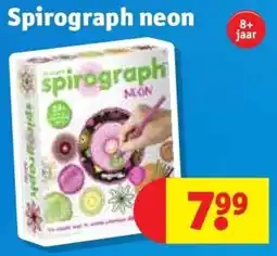 Kruidvat Spirograph neon aanbieding