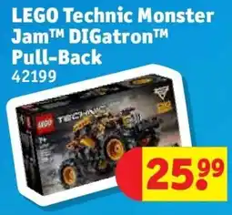 Kruidvat Lego Technic Monster Jam DIGatron Pull Back aanbieding
