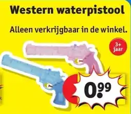 Kruidvat Western waterpistool aanbieding