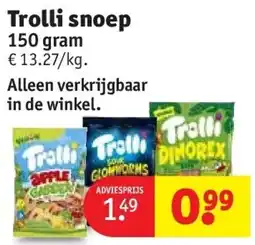 Kruidvat Trolli Snoep aanbieding