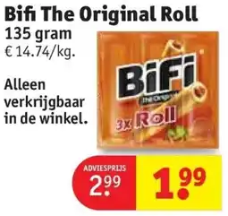 Kruidvat Bifi The Original Roll aanbieding