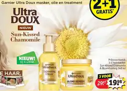 Kruidvat Garnier Ultra Doux masker, olie en treatment aanbieding