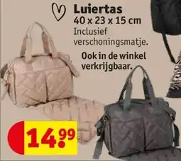 Kruidvat Luiertas aanbieding