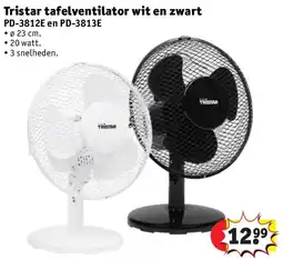 Kruidvat Tristar Tafelventilator aanbieding