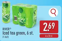 ALDI River iced tea green aanbieding