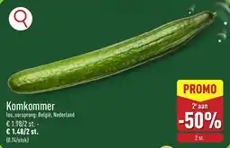 ALDI Komkommer aanbieding