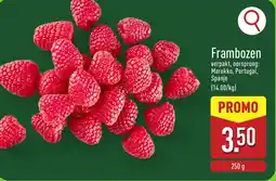 ALDI Frambozen aanbieding