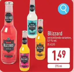 ALDI Blizzard verschillende varianten, 5,9 % vol aanbieding