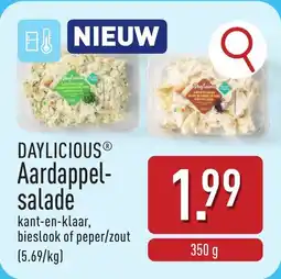 ALDI Daylicious aardappel- salade aanbieding