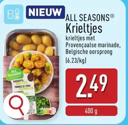 ALDI All seasons krieltjes aanbieding