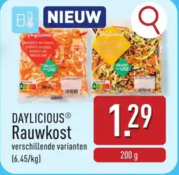 ALDI Daylicious rauwkost aanbieding