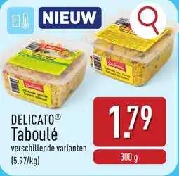 ALDI Delicato taboulé aanbieding