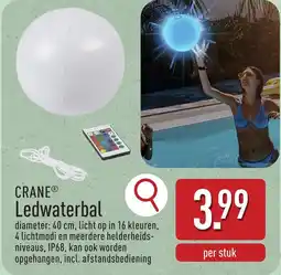 ALDI Crane ledwaterbal aanbieding
