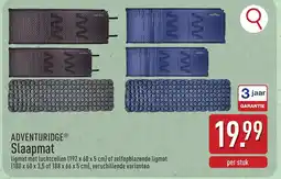 ALDI Adventuridge slaapmat aanbieding