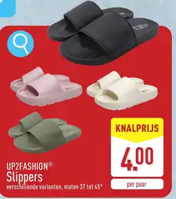 ALDI Up2fashion slippers aanbieding