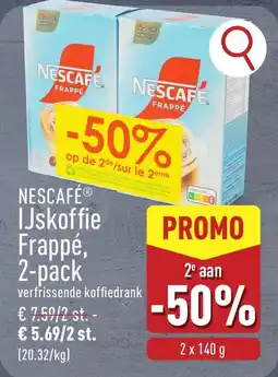 ALDI Nescafé ijskoffie frappé aanbieding