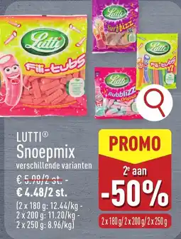 ALDI Lutti snoepmix aanbieding
