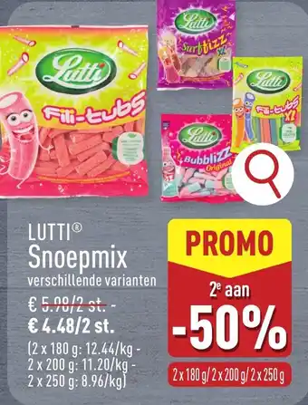 ALDI Lutti snoepmix aanbieding