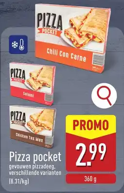 ALDI Pizza pocket aanbieding