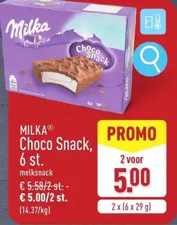 ALDI MILKA Choco Snack aanbieding