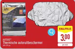 ALDI Autoxs thermische autoruitbeschermer aanbieding