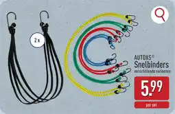 ALDI Autoxs snelbinders aanbieding