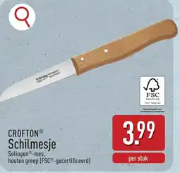 ALDI Crofton schilmesje aanbieding