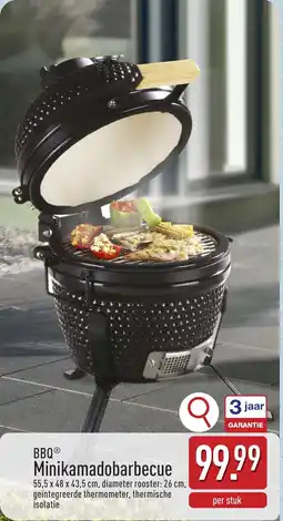ALDI BBQ Minikamadobarbecue aanbieding