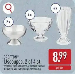ALDI CROFTON IJscoupes aanbieding