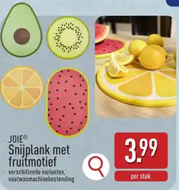 ALDI Joie snijplank met fruitmotief aanbieding