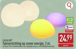 ALDI Casalux tuinverlichting op zonne-energie aanbieding