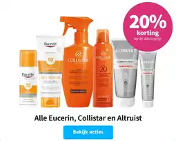 Alle Eucerin, Collistar en Altruist