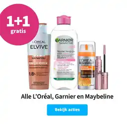 Alle L'Oréal, Garnier en Maybeline
