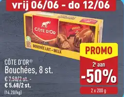ALDI Côte d'or bouchées aanbieding