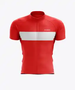 Decathlon Essential Wielershirt Fietsshirt heren korte mouw Wielrenshirt Fietskleding aanbieding