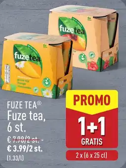 ALDI Fuze tea aanbieding
